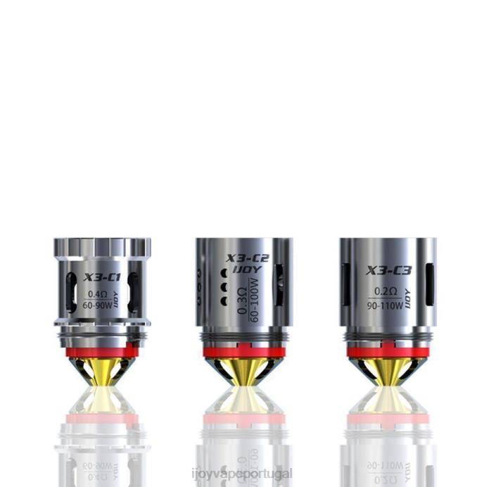 iJOY Best Flavor | iJOY Captain x3 bobinas de reposição (pacote de 3) TLVJ110