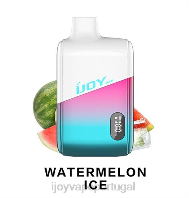 iJOY Bar Sabores | iJOY Bar IC8000 descartável TLVJ198 gelo de melancia