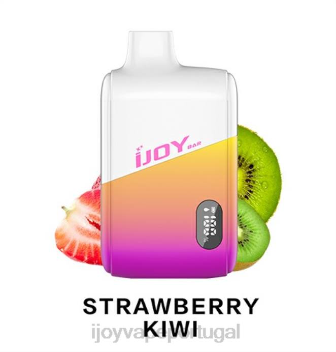iJOY Vape Porto | iJOY Bar IC8000 descartável TLVJ193 kiwi morango