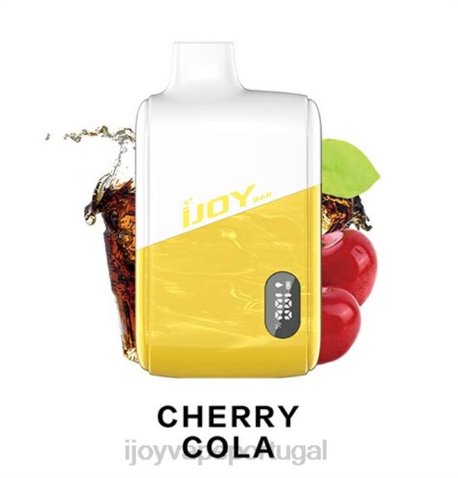 iJOY Vape Portugal | iJOY Bar IC8000 descartável TLVJ181 cola de cereja