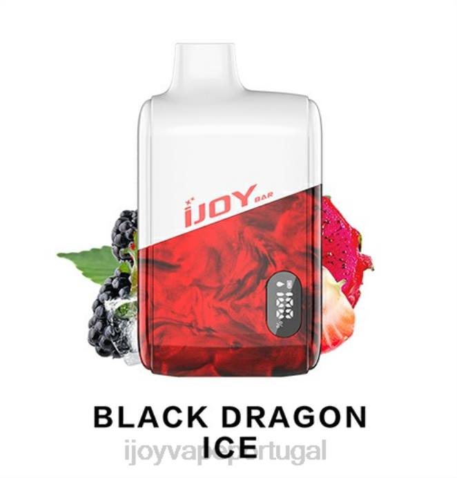 iJOY Vape Sabores | iJOY Bar IC8000 descartável TLVJ177 gelo do dragão negro