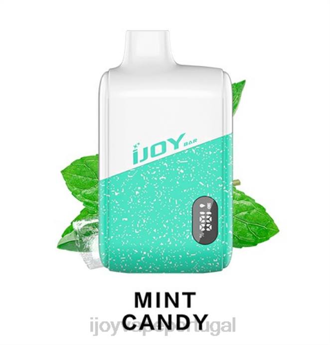 iJOY Vape Sabores | iJOY Bar IC8000 descartável TLVJ187 doce de menta