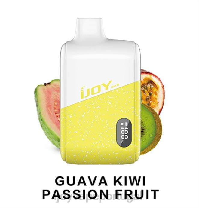 iJOY Vapes Online | iJOY Bar IC8000 descartável TLVJ185 goiaba kiwi maracujá