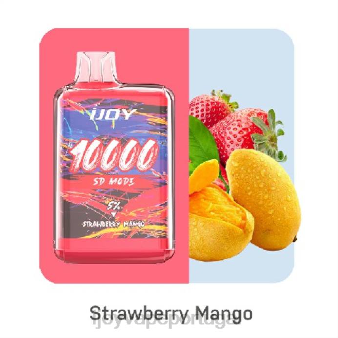 iJOY Vape Lisbon | iJOY Bar SD10000 descartável TLVJ172 manga morango