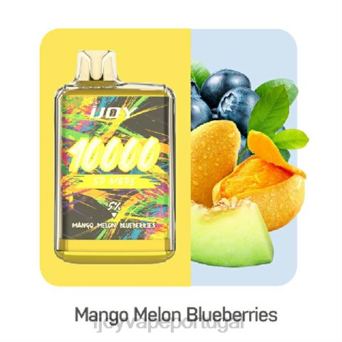 iJOY Vape Order Online | iJOY Bar SD10000 descartável TLVJ166 mirtilos manga melão