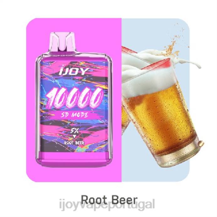 iJOY Vape Portugal | iJOY Bar SD10000 descartável TLVJ171 cerveja de raiz