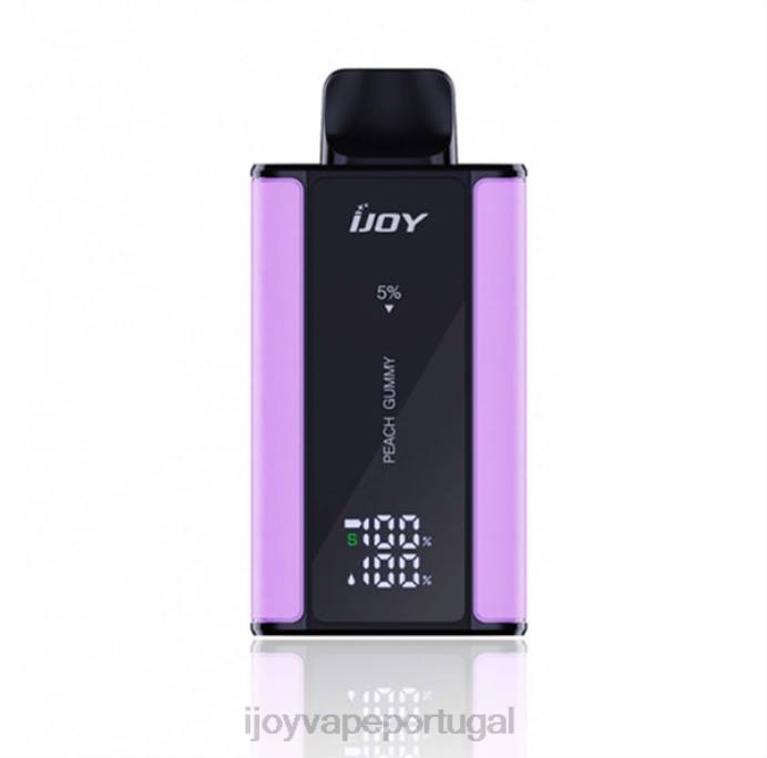 iJOY Vape Portugal | iJOY Captain 10.000 vapores TLVJ41 goma de pêssego