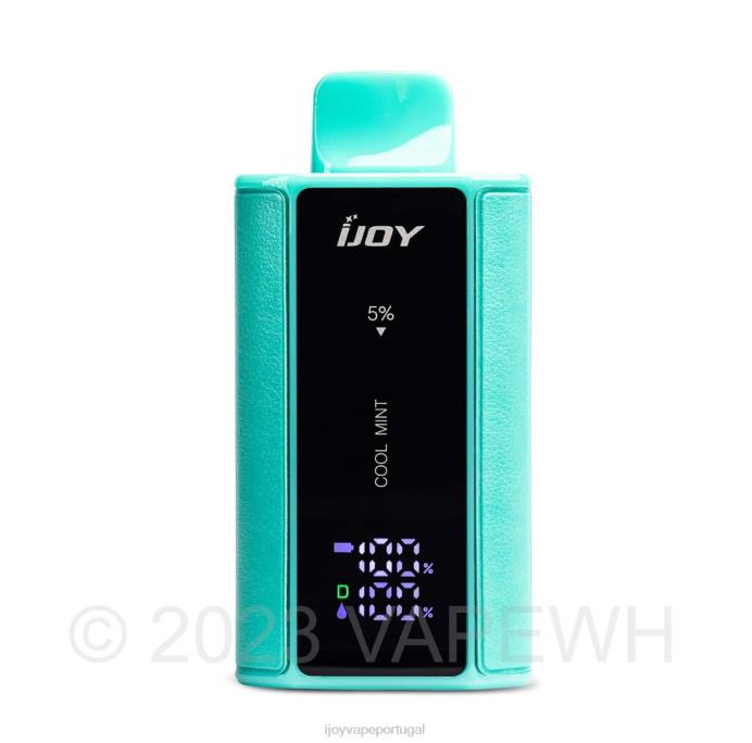 iJOY Sabores | iJOY Bar Smart Vape 8.000 baforadas TLVJ14 hortelã