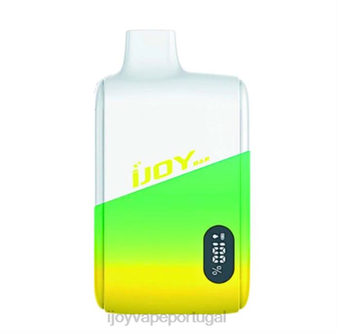 iJOY Vape Porto | iJOY Bar Smart Vape 8.000 baforadas TLVJ13 mirtilos manga melão