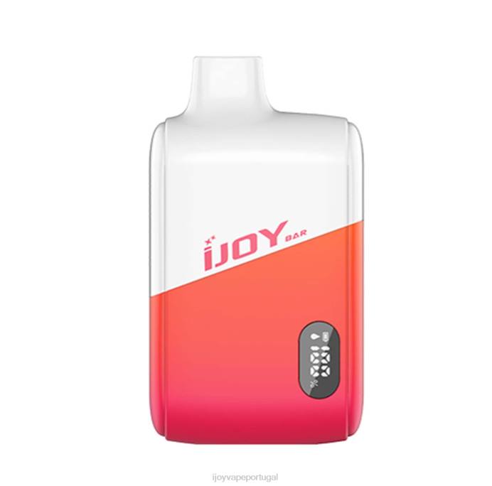 iJOY Vape Sabores | iJOY Bar Smart Vape 8.000 baforadas TLVJ17 mirtilo pêssego