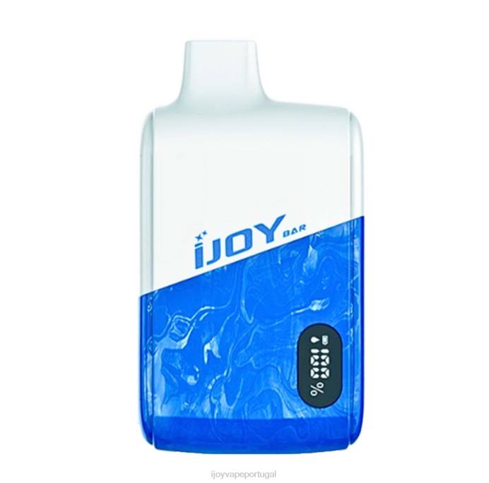 iJOY Vape Sabores | iJOY Bar Smart Vape 8.000 baforadas TLVJ17 mirtilo pêssego