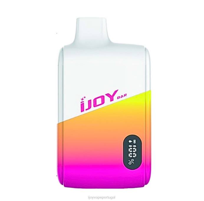 iJOY Vape Sabores | iJOY Bar Smart Vape 8.000 baforadas TLVJ17 mirtilo pêssego