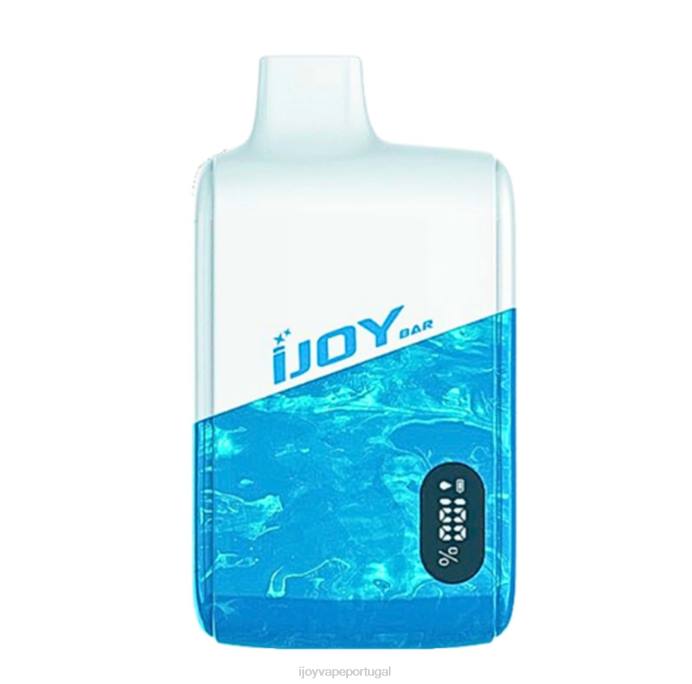 iJOY Vape Sabores | iJOY Bar Smart Vape 8.000 baforadas TLVJ17 mirtilo pêssego