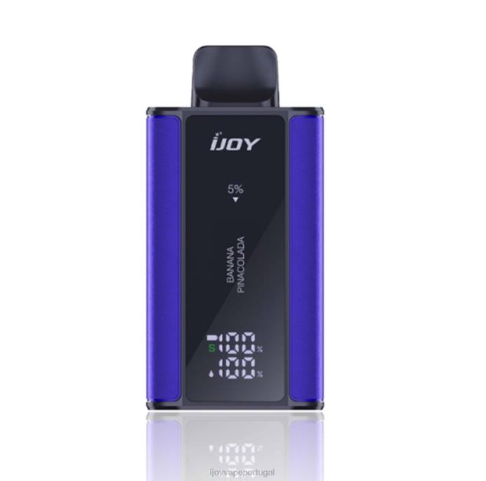 iJOY Vape Sabores | iJOY Bar Smart Vape 8.000 baforadas TLVJ17 mirtilo pêssego