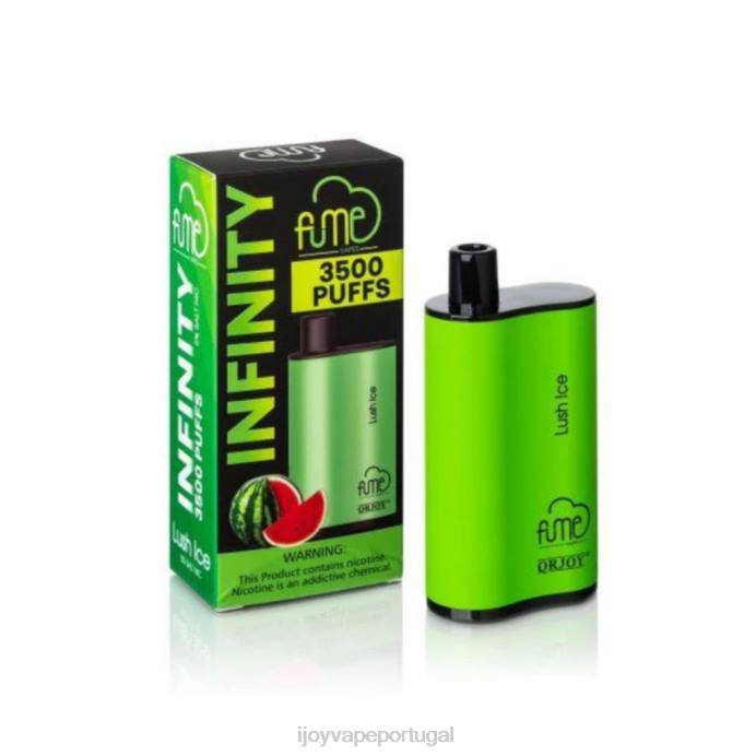 iJOY Vape Lisbon | iJOY Fume Infinity 3.500 baforadas descartáveis ​​| 12ml TLVJ102 gelo exuberante