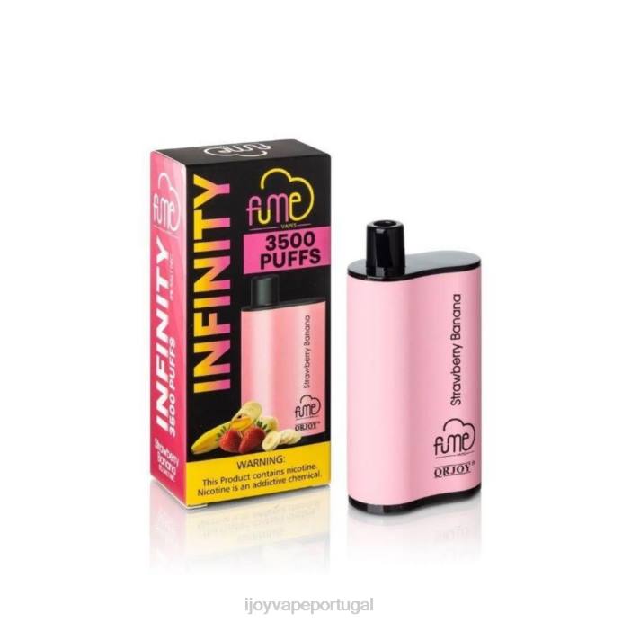 iJOY Vape Sabores | iJOY Fume Infinity 3.500 baforadas descartáveis ​​| 12ml TLVJ107 morango banana